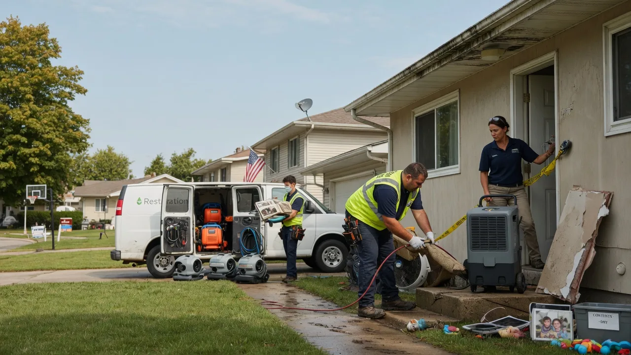 Water Damage Restoration in Calumet, OK near me